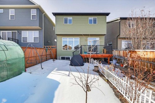15 Fireside Crescent, Cochrane, AB - Outdoor With Deck Patio Veranda With Exterior