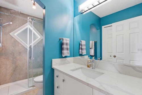 1067 Coventry Drive Ne, Calgary, AB - Indoor Photo Showing Bathroom