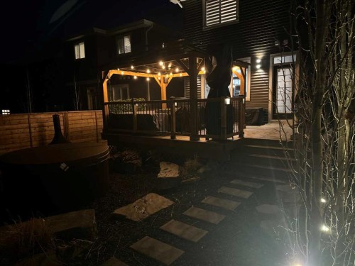 29 Precedence Glen, Cochrane, AB - Outdoor With Deck Patio Veranda