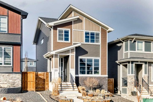 29 Precedence Glen, Cochrane, AB - Outdoor With Facade
