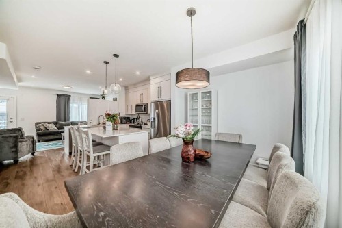 604-280 Chelsea Road, Chestermere, AB - Indoor Photo Showing Dining Room