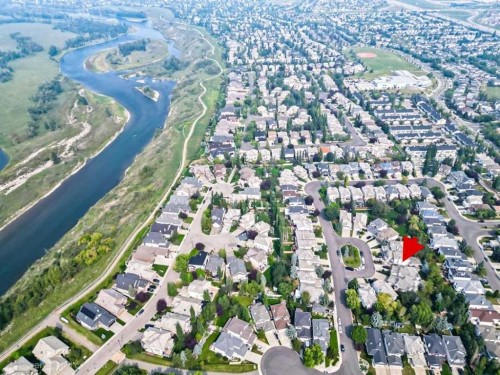 199 Mt Brewster Circle Se, Calgary, AB - Outdoor With Body Of Water With View