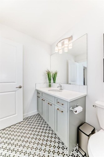 81 Herron Mews Ne, Calgary, AB - Indoor Photo Showing Bathroom