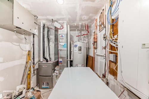 81 Herron Mews Ne, Calgary, AB - Indoor Photo Showing Basement