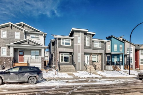 81 Herron Mews Ne, Calgary, AB - Outdoor With Facade