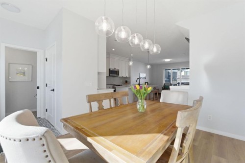 359 Fireside Way, Cochrane, AB - Indoor Photo Showing Dining Room