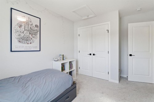 359 Fireside Way, Cochrane, AB - Indoor Photo Showing Bedroom
