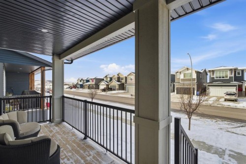 359 Fireside Way, Cochrane, AB - Outdoor With Deck Patio Veranda With Exterior
