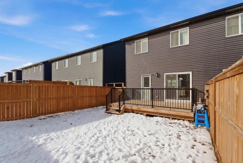 359 Fireside Way, Cochrane, AB - Outdoor With Deck Patio Veranda With Exterior