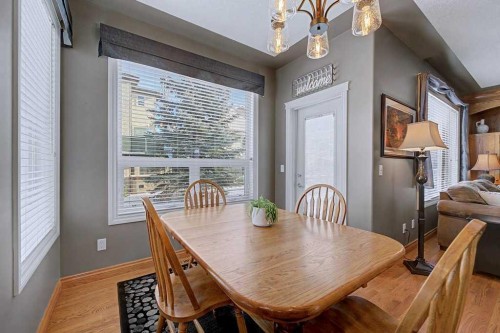 151 Arbour Vista Road Nw, Calgary, AB - Indoor Photo Showing Dining Room