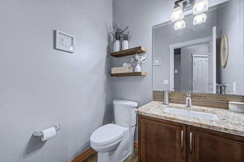 151 Arbour Vista Road Nw, Calgary, AB - Indoor Photo Showing Bathroom