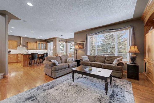 151 Arbour Vista Road Nw, Calgary, AB - Indoor Photo Showing Living Room