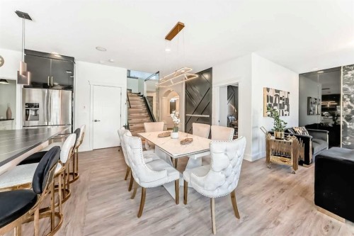 630 Rocky Ridge View Nw, Calgary, AB - Indoor Photo Showing Dining Room