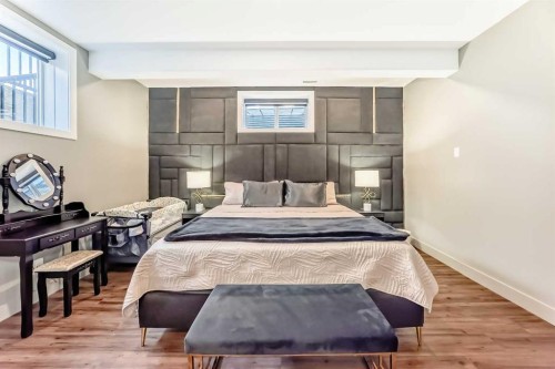 630 Rocky Ridge View Nw, Calgary, AB - Indoor Photo Showing Bedroom