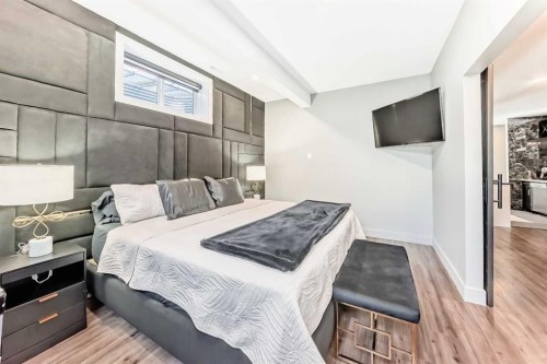 630 Rocky Ridge View Nw, Calgary, AB - Indoor Photo Showing Bedroom