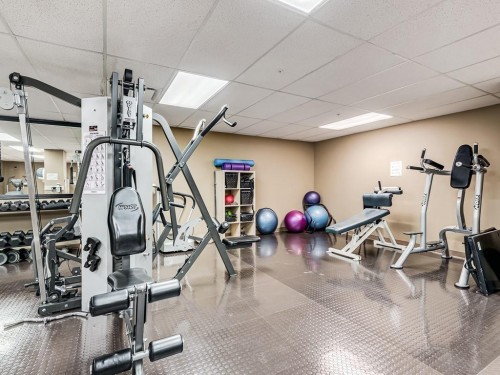 144 Rocky Vista Terrace Nw, Calgary, AB - Indoor Photo Showing Gym Room
