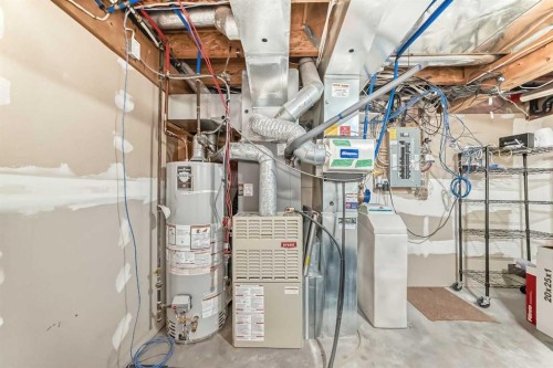 668 Scimitar Bay Nw, Calgary, AB - Indoor Photo Showing Basement