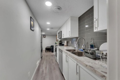 1162 Cornerstone Boulevard Ne, Calgary, AB - Indoor Photo Showing Kitchen With Double Sink With Upgraded Kitchen