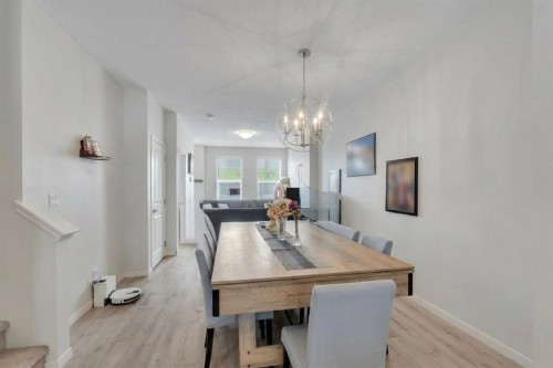 1162 Cornerstone Boulevard Ne, Calgary, AB - Indoor Photo Showing Dining Room