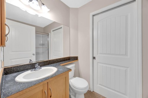 205-27 Everridge Square Sw, Calgary, AB - Indoor Photo Showing Bathroom