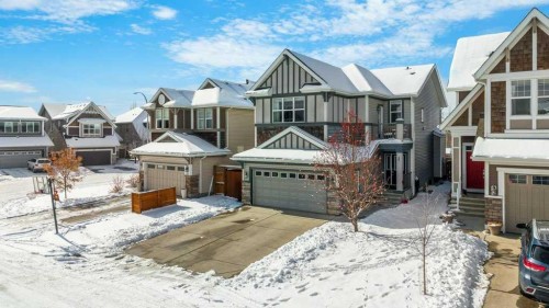 54 Auburn Crest Way Se, Calgary, AB - Outdoor With Facade