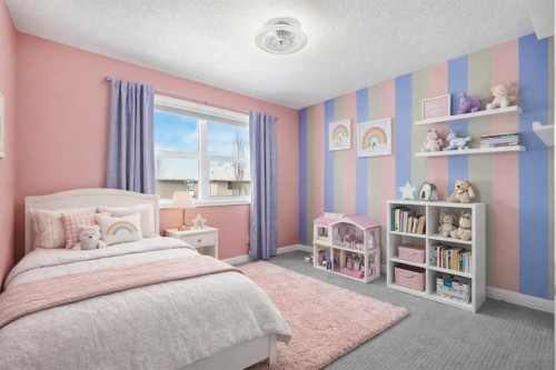 54 Auburn Crest Way Se, Calgary, AB - Indoor Photo Showing Bedroom