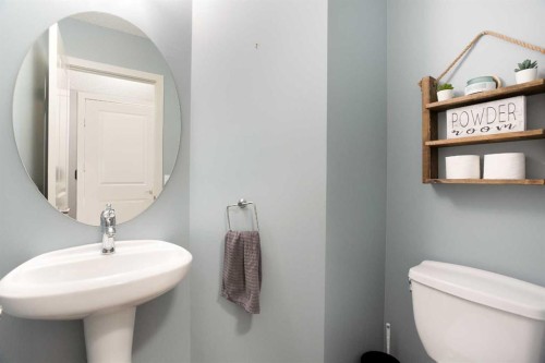 31 Sunset Link, Cochrane, AB - Indoor Photo Showing Bathroom