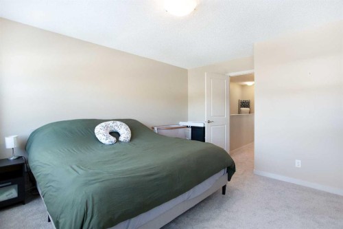 31 Sunset Link, Cochrane, AB - Indoor Photo Showing Bedroom