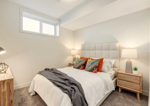 30 Bridges Way, Langdon, AB - Indoor Photo Showing Bedroom