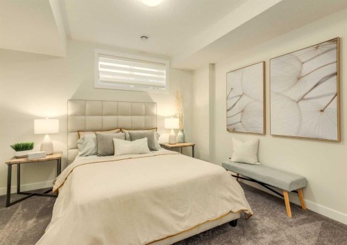 30 Bridges Way, Langdon, AB - Indoor Photo Showing Bedroom