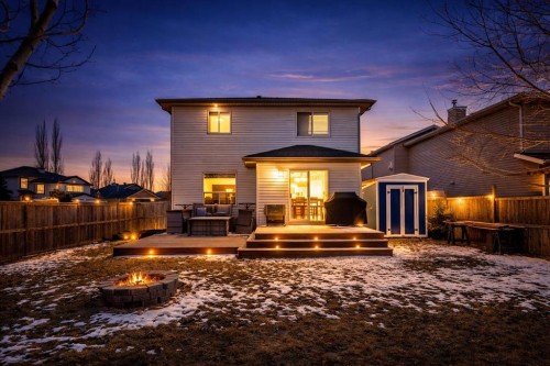 164 West Lakeview Circle, Chestermere, AB - Outdoor With Deck Patio Veranda