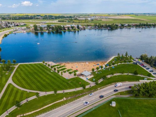 164 West Lakeview Circle, Chestermere, AB - Outdoor With Body Of Water With View