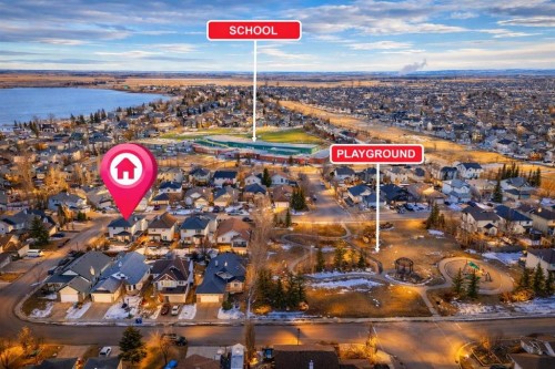 164 West Lakeview Circle, Chestermere, AB - Outdoor With View