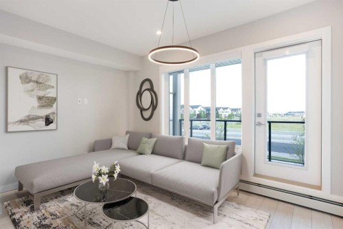 2213-60 Skyview Ranch Road Ne, Calgary, AB - Indoor Photo Showing Living Room