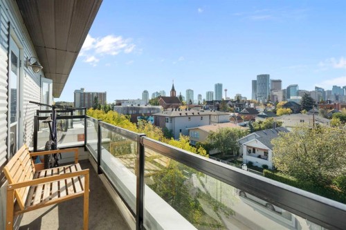 406-830 Centre Avenue Ne, Calgary, AB - Outdoor With Balcony