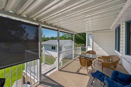 159 Balsam Crescent, Olds, AB - Outdoor With Deck Patio Veranda With Exterior