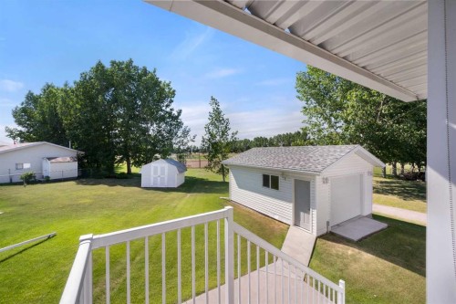 159 Balsam Crescent, Olds, AB - Outdoor With Deck Patio Veranda With Exterior