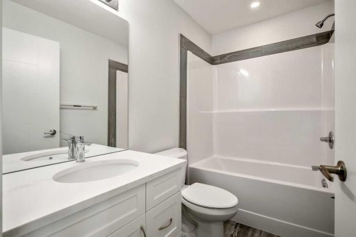 409 Strathcona Circle, Strathmore, AB - Indoor Photo Showing Bathroom