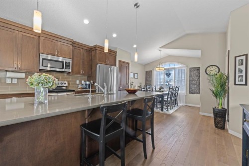 47 Cranford Crescent Se, Calgary, AB - Indoor Photo Showing Kitchen With Stainless Steel Kitchen With Upgraded Kitchen