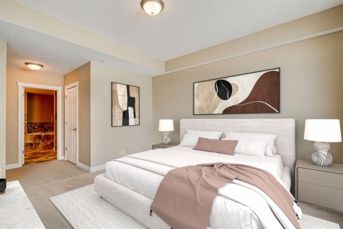 3306-24 Hemlock Crescent Sw, Calgary, AB - Indoor Photo Showing Bedroom
