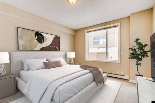 3306-24 Hemlock Crescent Sw, Calgary, AB - Indoor Photo Showing Bedroom