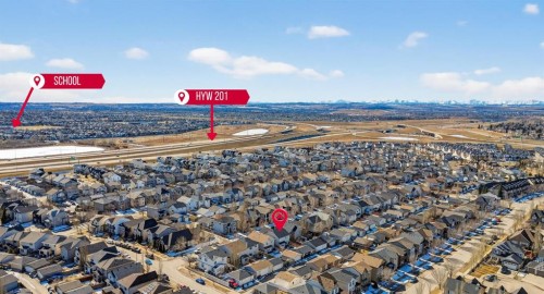 28 Elgin View Se, Calgary, AB - Outdoor With View