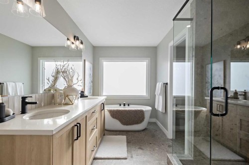 134 Belmont Passage Sw, Calgary, AB - Indoor Photo Showing Bathroom
