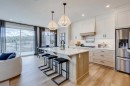134 Belmont Passage Sw, Calgary, AB  - Indoor Photo Showing Kitchen With Upgraded Kitchen 