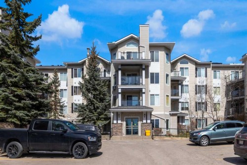 203-345 Rocky Vista Park Nw, Calgary, AB - Outdoor With Balcony With Facade