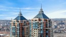 1402-910 5 Avenue Sw, Calgary, AB  - Outdoor With Balcony 