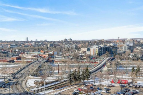 1402-910 5 Avenue Sw, Calgary, AB - Outdoor With View