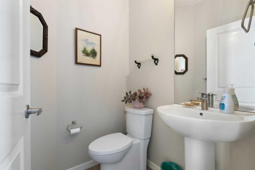 46 Emberside Place, Cochrane, AB - Indoor Photo Showing Bathroom