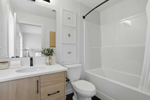 45 Wild Rose Way Se, Calgary, AB - Indoor Photo Showing Bathroom