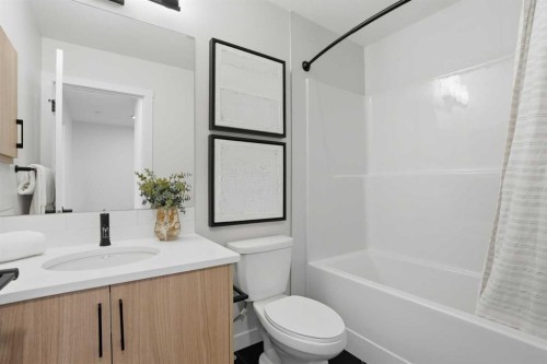 45 Wild Rose Way Se, Calgary, AB - Indoor Photo Showing Bathroom